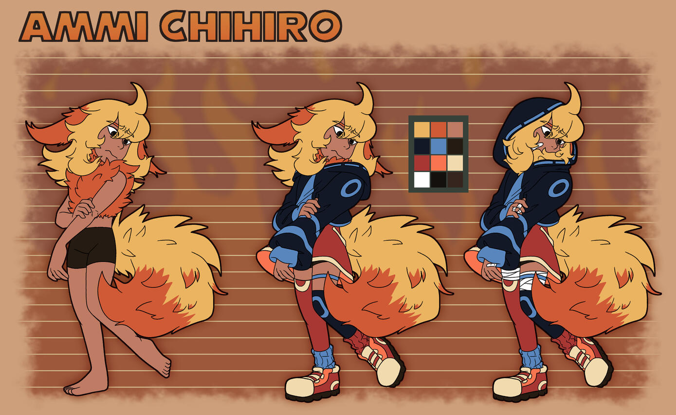 Ammi Chihiro - Flareon Inspired